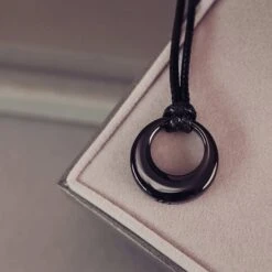 Ashes Urn Circle Necklace 12 Ashes Urn Circle Necklace -Pure Gem Jewels Ashes necklace 2