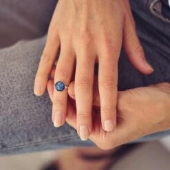 Memorial Ashes Round Cremation Ring