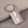 Handprint Or Footprint Rectangle Keyring, Three Prints And Three Names -Pure Gem Jewels handprint footprint rectangle keyring three prints three names 1
