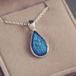 Memorial Hair Teardrop Necklace