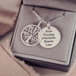 Personalised Family Tree Necklace